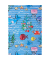 Geschenkpapier Capitano 517350, Fische, 50cm x 20m, blau/grün/rot/gelb