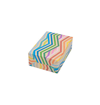Geschenkpapier Prisma 516620, Streifen, 50cm x 20m, blau/gelb/grün/rot