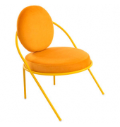 Sessel SATURNE safran Stoff