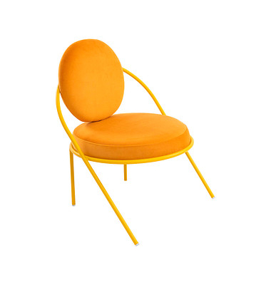 Sessel SATURNE safran Stoff