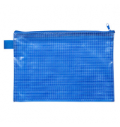 Reißverschlussbeutel blau 0,26 mm
