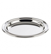 Untersetzer silber 10,5 cm 6-tlg.