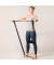 Mini Gym Trainingsset Fitnessbänder schwarz