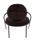 Sessel SATURNE schwarz Kunstleder