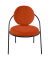 Sessel SATURNE rost schwarz Kunstleder
