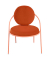 Sessel SATURNE rost rosa Kunstleder
