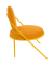 Sessel SATURNE safran Kunstleder