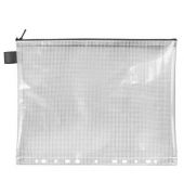 Reißverschlussbeutel transparentschwarz 0,26 mm