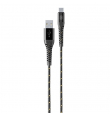 USB-Kabel Tetra Force CABTYC1MK, 1,2m, USB-C auf USB-A, schwarz