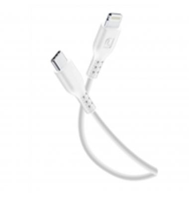 USB-Kabel power cable DATAC2LMFI60CMW, 0,6m, USB-C auf Lightning, wei&szlig;