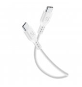 USB-Kabel power cable DATA06USBC2CW, 0,6m, USB-C auf USB-C, wei&szlig;
