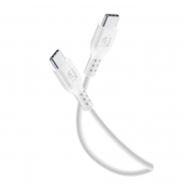 USB-Kabel power cable DATA06USBC2CW, 0,6m, USB-C auf USB-C, wei&szlig;