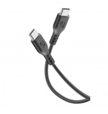 USB-Kabel power DATAC2C5A1MK, 1,2m, USB-C auf USB-C, schwarz