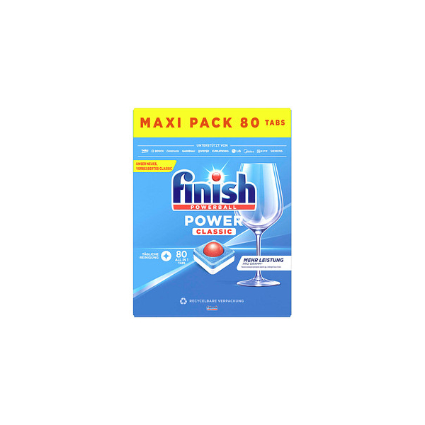 4251758426536 - POWERBALL POWER CLASSIC Spülmaschinentabs 4251758426536 Calgonit finish 80 Stück 4251758426536 - POWERBALL POWER CLASSIC Spülmaschinentabs 4251758426536 Calgonit finish 80 Stück