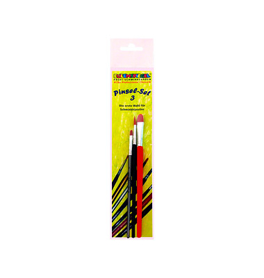 Profi Schminkpinsel-Set, 3-teilig