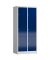 Schließfachschrank ClassiX enzianblau, lichtgrau X-523321, 6 Schließfächer 80,0 x 50,0 x 180,0 cm