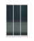 Schließfachschrank ClassiX anthrazit, lichtgrau X-523338, 9 Schließfächer 118,5 x 50,0 x 180,0 cm