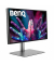  Monitor Design Vue PD2725U LED-Display 9H.LJXLA.TBE, 4K / Ultra HD, 5 ms, schwarz/silber