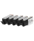 Druckerpatrone PGI-580 PGBK/CLI-581 BK/C/M/Y 2078C007 (kompatibel zu Canon PGI-580PGBK/LI-581 BK/C/M/Y), schwarz/cyan/magenta/ge