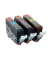 CLI-521 CMY  cyan, magenta, gelb Druckerpatronen, 3er-Set