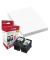 PG-560XL + CL-561XL  schwarz, color Druckköpfe + Fotopapier, 2er-Set