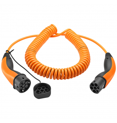 LAPP Ladekabel Spiral 5555936025 Typ2 11kW 5m orange