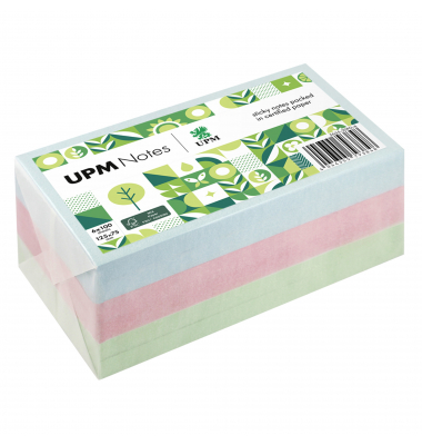 Haftnotizen 5655-20PG-6, pastell, 125x75mm, blau/pink/grün, rechteckig