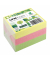 Haftnotizen 5854-21PG-6, brillant, 75x75mm, gelb/pink/grün, quadratisch