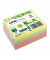 Haftnotizen 5654-39PG, brillant, 75x75mm, gelb/gr&uuml;n/pink/orange, ohne, quadratisch