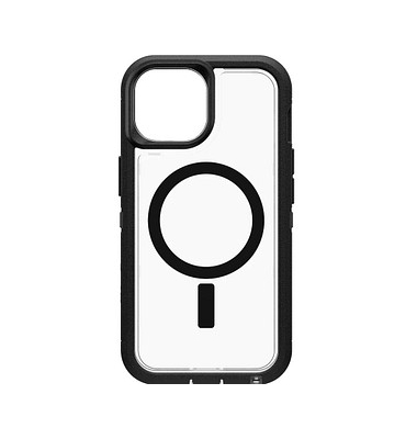 Symmerty Handy-Cover für Apple iPhone 15 transparent, schwarz