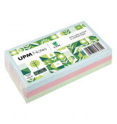 Haftnotizen 5655-20PG-3, pastell, 125x75mm, blau/pink/gr&uuml;n, ohne, rechteckig