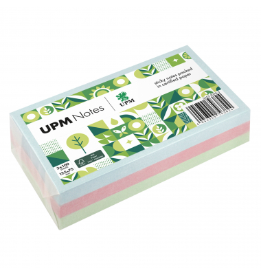 Haftnotizen 5655-20PG-3, pastell, 125x75mm, blau/pink/grün, rechteckig