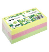 Haftnotizen 5855-21PG-6, brillant, 125x75mm, gelb/pink/grün, rechteckig