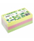 Haftnotizen 5855-21PG-6, brillant, 125x75mm, gelb/pink/gr&uuml;n, ohne, rechteckig