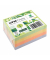 Haftnotizen 5654-75PG, Spring, 75x75mm, gr&uuml;n/gelb/orange/blau, ohne, quadratisch