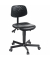 Arbeitsdrehstuhl Workster Basic W1, schwarz / schwarz, bis 120kg, ohne Kopfst&uuml;tze