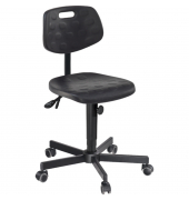Arbeitsdrehstuhl Workster Light W2, schwarz / schwarz, bis 120kg, ohne Kopfst&uuml;tze