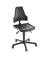 Arbeitsdrehstuhl W19-25-TR-PU schwarz