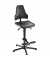 Arbeitsdrehstuhl W19-25-H-PU-AH2 schwarz Kunstleder