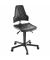 Arbeitsdrehstuhl W19-25-TR-PU ESD schwarz Kunstleder