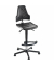 Arbeitsdrehstuhl W19-25-H-PU-FS7 ESD schwarz Kunstleder