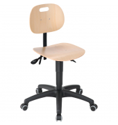 Arbeitsdrehstuhl Workster Basic PW1, buche natur, bis 120kg