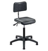 Arbeitsdrehstuhl Workster Light W5, schwarz / schwarz, bis 120kg, ohne Kopfst&uuml;tze