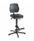 Arbeitsdrehstuhl W15-25-H-PU-AH2 schwarz Kunstleder