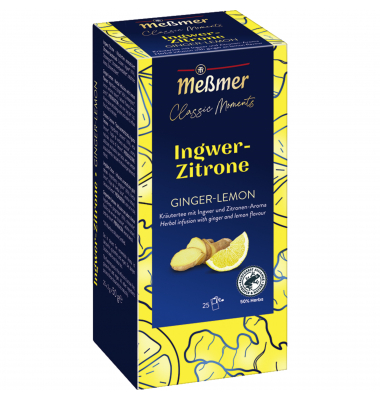 Meßmer Tee Ingwer-Zitrone 108376 25St.