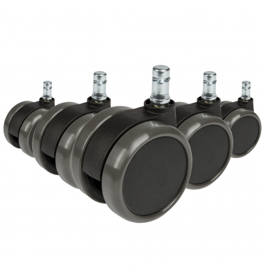 hjh OFFICE Stuhlrolle ROLO 619010 Hartboden 11x65mm 5St.