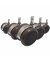 hjh OFFICE Stuhlrolle ROLO LUX 619020 Hartboden 11x65mm 5St.
