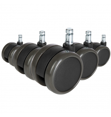 hjh OFFICE Stuhlrolle ROLO FREE 619027 Hartboden 11x65mm 5St.