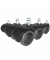 hjh OFFICE Stuhlrolle ROLO FREE 619029 Hartboden 11x50mm 5St.