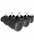 hjh OFFICE Stuhlrolle ROLO FREE 619030 Hartboden 10x50mm 5St.